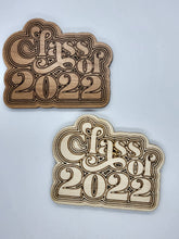 Load image into Gallery viewer, Class of 2022 Retro Wooden Magnet