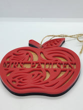 Load image into Gallery viewer, Apple Teacher Ornament