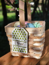 Load image into Gallery viewer, Personalized Easter Basket Tags