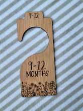 Load image into Gallery viewer, Set of Wildflower Nursery Closet Dividers