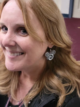 Load image into Gallery viewer, Swirly Mickey-Inspired Earrings