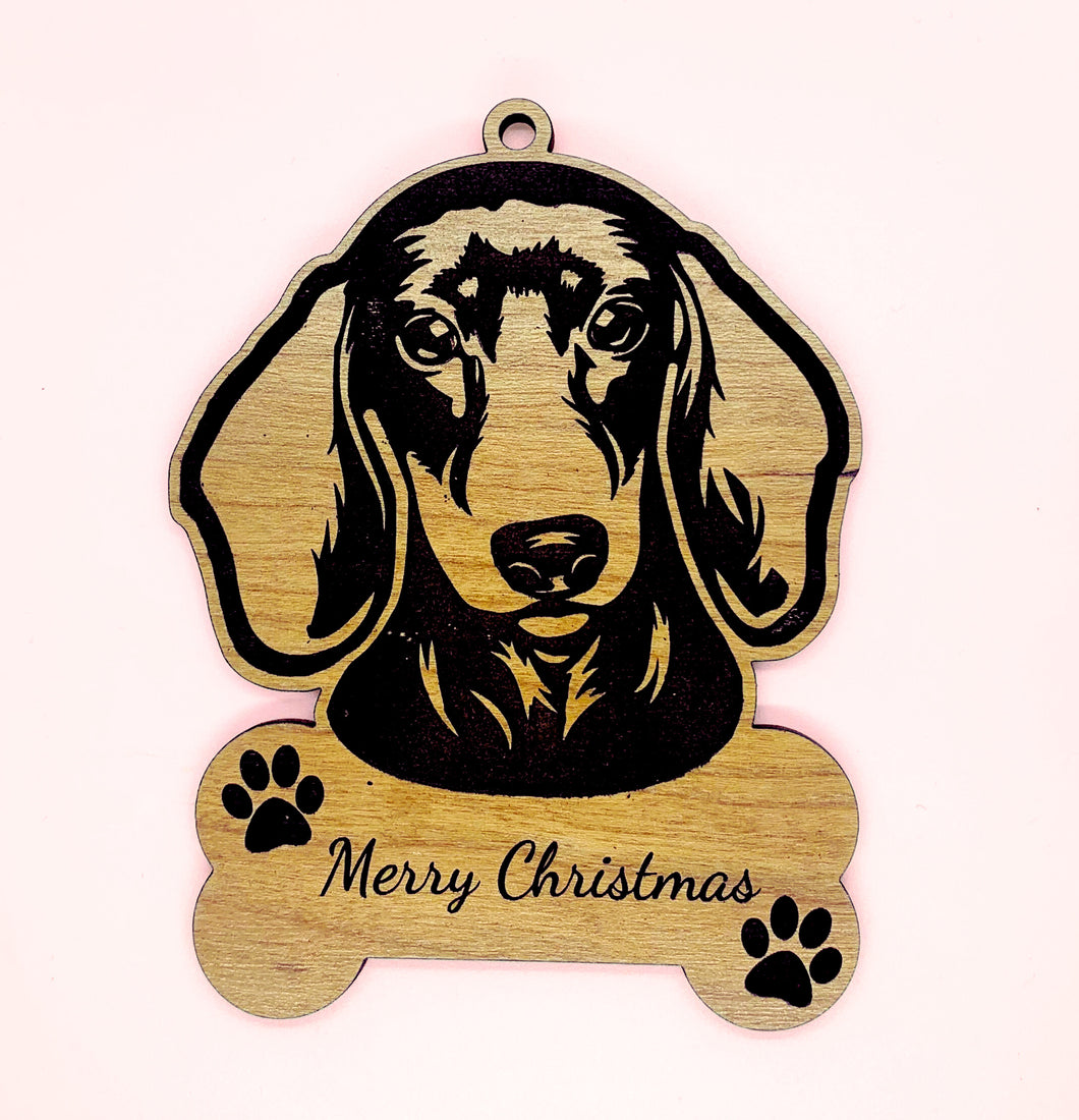 Dauchshund Ornament